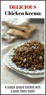 Pakistani Chicken Keema With Methi Matar Flour Spice Recipe Chicken Keema Keema Recipes Chicken Keema Recipe