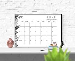2020 2021 Wall Calendar Printable Desk Calendar 2020 2021 Etsy Desk Calendars Printable Desk Calendar Wall Calendar