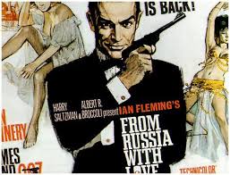 James bond willingly falls into an assassination plot involving a naive russian beauty in order to retrieve a soviet encryption device that was stolen in the french theatrical version the end title song from russia with love by matt monro was sung in french by swedish singer/actor bob askolf. From Russia With Love