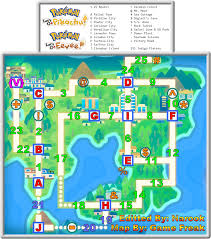 This map contains a rotated view of the real kanto plain in the southeast corner of the island of honshu, japan. Pokemon Let S Go Pikachu Kanto Region Map Map For Nintendo Switch By Narookhawkins Gamefaqs