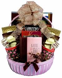 love you a latte coffee gift basket