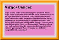 A virgo will teach gullible cancer that not everything should be spontaneous and be taken at face value, happily showing the best way to avoid disasters. 8 Virgo Compatibility Ideas Virgo Compatibility Virgo Love Virgo Love Match