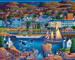 Enjoy it over and over again or mount it and frame it for a fun decoration. Acadia National Park 500pc Jigsaw Puzzle By Dowdle Seriouspuzzles Com National Parks Acadia National Park Acadia