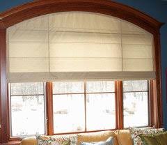 Window shades and treatments can make or break a room. Ideas For Functional Shade For Large Eyebrow Arch Window
