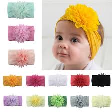 This baby probably has better hair than you. Artisticea Baby Girl Elastic Hairband Chiffon Flower Newborn Baby Hair Band For Kids Baby Hair Accessories Shopee Malaysia