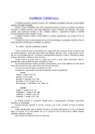 Gruparea mai multor cuvinte derivate de la un cuvânt de bază formează o familie lexicală. Schema Cel Mai BÄuturÄ 4 Cuv Din Familia Lexicala A Cuvantului Veste Emmasorenson Com