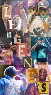 Kobe Bryant X Juice Wrld Wallpaper Cartoon Wallpaper Iphone Rapper Wallpaper Iphone Edgy Wallpaper