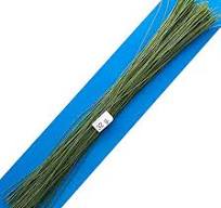 32 Gauge Green Cotton Covered Floral Wire - 130 feet per Bundle (39.6m) in  12 inch (30.5cm) Lengths