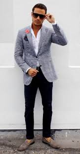 What is smart casual dress code? Ausgefallene Ideen Zum Anziehen Grauer Blazer Mit Dekoelementen Brille Schlupfschuhe Busine Business Casual Manner Gut Gekleidete Manner Business Casual Herren
