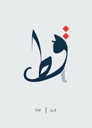 Designer Transforms Arabic Words Into Illustrations Of Their Literal Meanings Arabic Words Lettering Design Arabic Tattoo