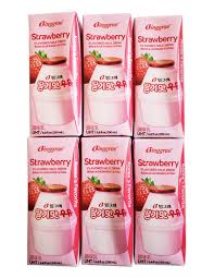 Banana, honeydew, mango and strawberry. Amazon Com Binggrae Fresh Strawberry Uht Milk Dairy Products South Korea Packs Of 6 Grocery Gourmet Food