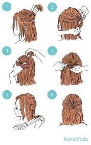 65 Easy And Cute Hairstyles That Can Be Done In Just A Few Minutes Cute Simple Hairstyles Hair Arrange Hair Tutorial
