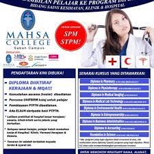 Pengambilan Pelajar Ke Program Diploma Dalam Bidang Sains Kesihatan Klinik Hospital Melalui Slc