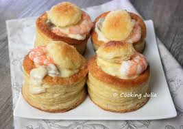 Cooking Julia Bouchees A La Reine Aux Fruits De Mer