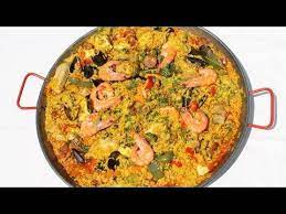 Traditional Spanish Paella Recipe Myrecipes Recipes Seafood Recipes Spanish Rice
