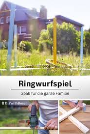 Kinderspiel Fur Draussen Das Ringwurfspiel In 2020 Kinderspiele Fur Draussen Spiele Fur Draussen Kinder Basteln Draussen