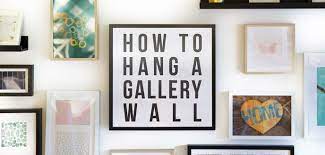Creating a gallery wall or a row of photos can really add personality to a large wall, hallway. How To Install A Gallery Wall Budget Dumpster