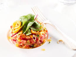 Tartare De Thon Exotique Recettes Recette Recette De Tartare Tartare De Thon Recette