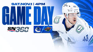 Canucks Face Wild in St. Paul: Game Day Preview