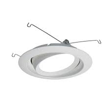 Depuley 4 lights led track lighting fixture, modern directional ceiling spot kitchen track lights, flush mount square ceiling light for bedroom, living room. Halo 6 In Matte White Directional Led Recessed Ceiling Light Attachable Module Trim 694wb The Home Depot