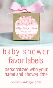 Baby Shower Favors Pink Baby Shower Personalized Shower Etsy Baby Shower Favors Baby Shower Favors Girl Pink Baby Shower
