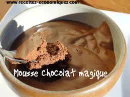 Mousse Chocolat Magique Recettes De Cuisine Avec Thermomix Ou Pas