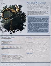 Because the remaining damage equals her hit point maximum, the cleric dies. Wintersplinter 5e Stats