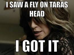 Saw A Fly On Tara S Head I Got It Sons Of Anarchy Sons Of Anarchy Mc Sons Of Anarchy Memes