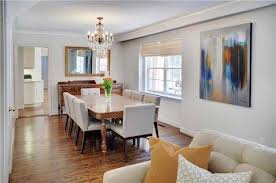 An Excellent Example Of Updating A Client S Home By Mixing Their Antique Table With Our Modern Chairs And Art Home Design Home Staging