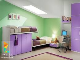 دهانات غرف نوم أطفال باللون الأخضر لوكشين ديزين نت