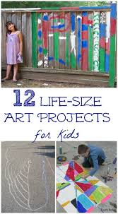 Life Size Art Projects Games Kids Can Do At Home In 2020 Art Activities Art Projects For Teens Kids Learning Activities