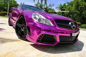 Mercedes Benz Sl 65 Amg Pink On Adv1 Wheels Benz Mercedes Benz Mercedes Sports Car