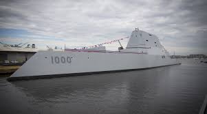 As it passes fort popham. Us Navy S Stealth Destroyer Joins Fleet Will Homeport In San Diego The Log