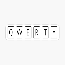 Even the most severe and cold interiors have gained more comfort due to additional decor, color accents and a variety of textures. Qwerty Keyboard Stickers Redbubble