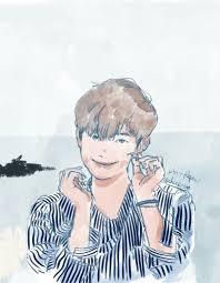 Sdff kim namjoon posters poster decorative painting canvas wall art living room posters bedroom painting 12x18inch(30x45cm): Namjoon Fanart Bts Drawings Bts Fanart Art