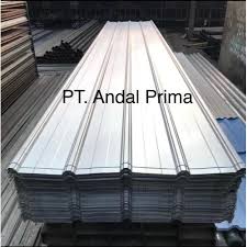 Harga spandek per meternya untuk saat ini kisaran 60rb/m beli spandek di wilayah karawang jawa barat : Jual Atap Spandek 0 30mm X 3 Meter Type 1040 Spandeck Zincalume Kota Tangerang Selatan Andal Prima Tokopedia