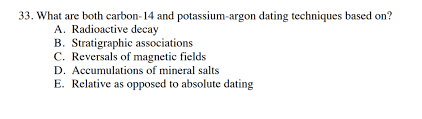 The most common path (89.5%) is via beta decay into 40 ca; Solved 33 What Are Both Carbon 14 And Potassium Argon Da Chegg Com