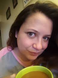 Enjoying breakfast alone