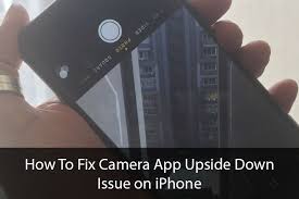 Not flipped on its side, more like mirrored, so How To Fix Camera App Upside Down Issue On Iphone Igeeksblog Iphone Camera Iphone Smartphone Photography