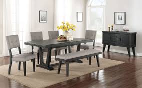 For a timeless look in the dining room, furnish the space with a black dining table. Imari Dining Table Black Leon S