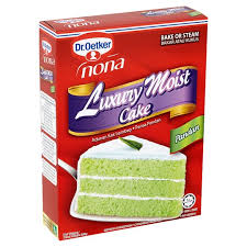 250g marjerin atau planta 210g. Dr Oetker Nona Pandan Luxury Moist Cake Mix 520g Tesco Groceries