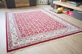 60 x 120 cm ca. Orientteppich Herati Handgeknupft Aus Indien 100 Schurwolle Ebay