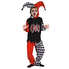 Mix it up all you like because these scary costumes for kids are fun for everyone! A Perfect Hallowen Scary Jester Clown Costume For Kids
