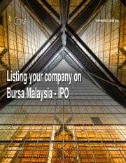 Create renewable energy companies profile and let professionals follow you. Listing Your Company On Bursa Malaysia Booklet Pdf Smart Decisions Lasting Value Listing Your Company On Bursa Malaysia Ipo Audit Tax Advisory Course Hero