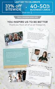 There are now 0 promotion code, 13 deal, and 1 free delivery promo. Vistaprint Final Days To Save 33 Off Sitewide 40 50 Off Business Cards Milled