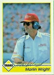 MARLIN WRIGHT signed 1992 Traks card NASCAR OFFICIAL #160 | eBay
