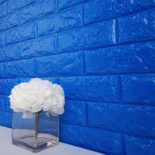 Flowers wall mural easy installation 365 days to return browse other patterns from this collection! Efavormart 10 Pcs 58 Sq Ft Black Self Adhesive Wall Panels 3d Faux Waterproof Foam Bricks Peel And Stick Foam Wall Home Decor Coslab Uk