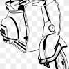 Sketsa motor vespa, pencil illustration hand graphics vespa scooter stock illustration 302280653. 1