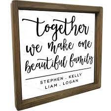 'don't worry that you're being. Thoughtful Gift For The Blended Family Family Christmas Quotes Shadow Box Personalized Family Gifts