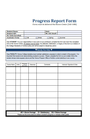 Student evaluations shall be reported to parents as. Free 30 Student Progress Report Forms In Pdf Ms Word